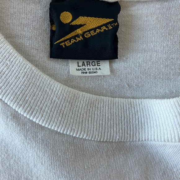 England Team Gear 1994 World Cup USA White Tee Sz Large - Picture 4 of 6